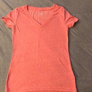 Pink/Orange V-Neck